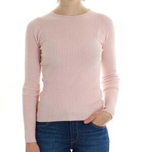 MAGLIA A COSTINE ROSA
